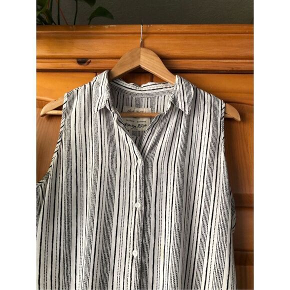 Girl Krazy Women Tops Button Down Shirts Multi Rayon SZ L - Picture 4 of 11